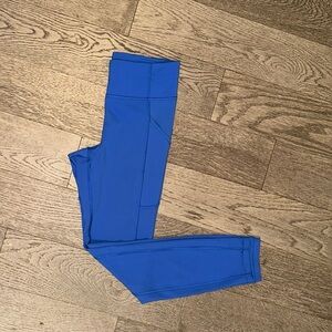 Lululemon Invigorate High-Rise Tight 25” Cerulean Blue Size 6